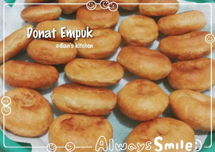 Resep Donat Empuk, proofing 30 menit aja By  dian's kitchen 