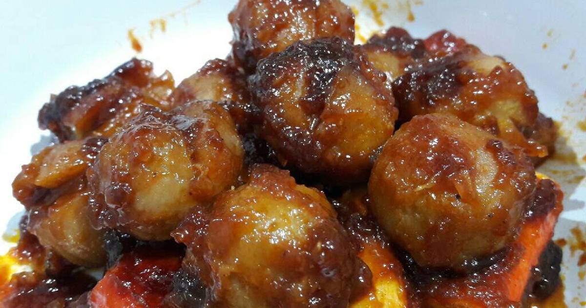  Resep Bakso Bakar Pedas  oleh Ingelia Tan Cookpad