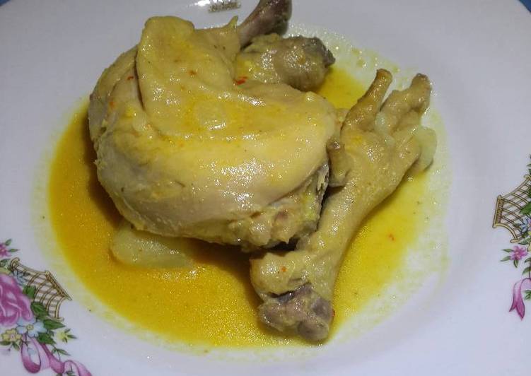 resep masakan Kare rasa campursari opor Ayam+ceker??No MSG