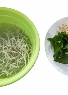 Mie sagu goreng vegan