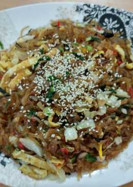 Japchae (glass noodle) Bihun Goreng Korea