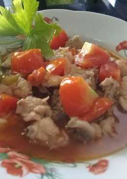 Krengseng pedas tulangan ayam