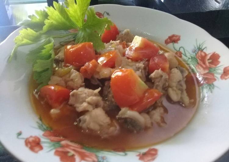 Resep Krengseng pedas tulangan ayam By Lintang Zildjian