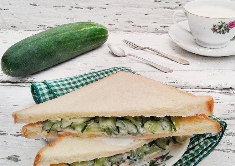 resep masakan Sandwich Mentimun