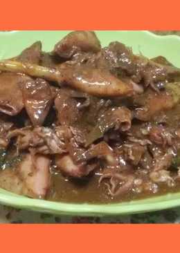 Cumi saus pedas