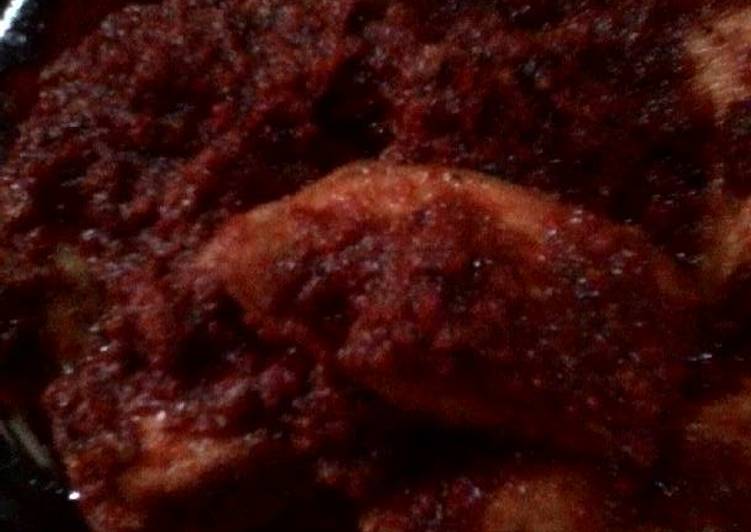 resep lengkap untuk Tongkol cuwe balado