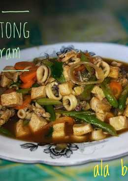 Cumi Sotong Saus Tiram