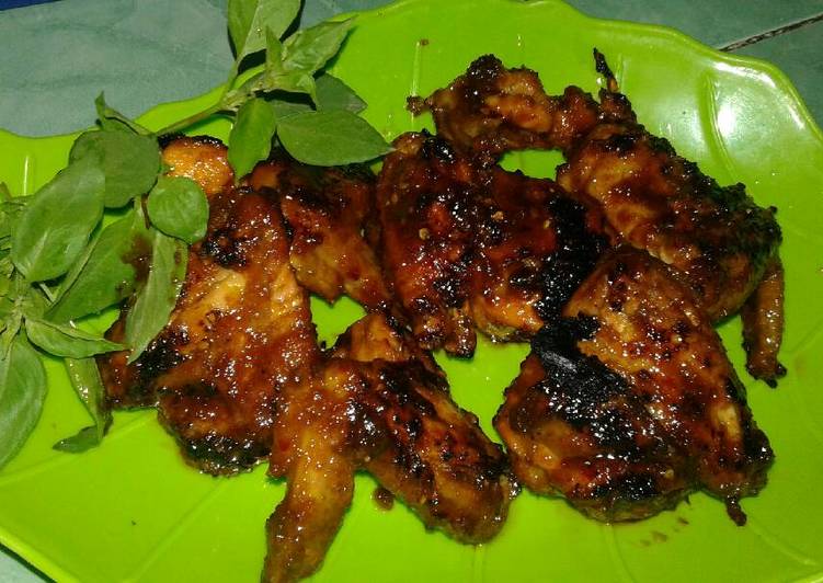 cara membuat Ayam bakar pedas manis