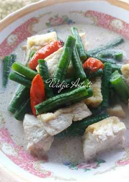 Santan Tahu Kacang Panjang