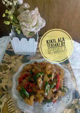 Kikil ala Teriaki #ketopad_CP_olahankikil