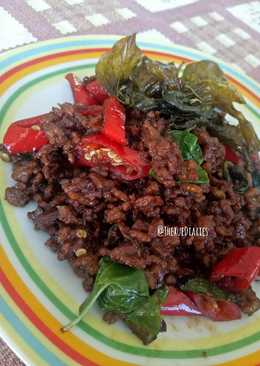 Ayam Kemangi ala Thai | Stir Fry Chicken with Basil