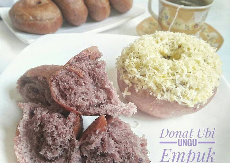 gambar untuk resep makanan Donat Ubi Ungu Empuk