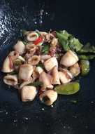 Oseng Cumi Saus Tiram Gemas