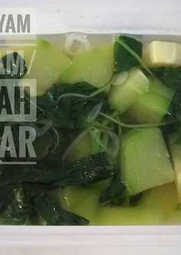 Sayur bayam,Labu siam