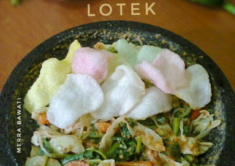 gambar untuk resep Lotek Jogja