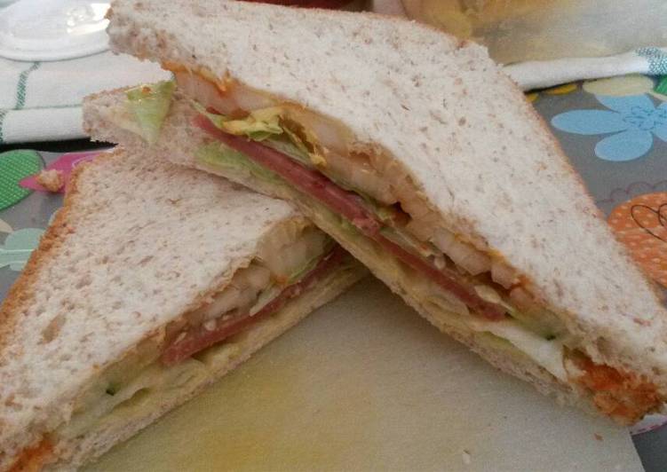 resep makanan Sandwich simple ala momy agera