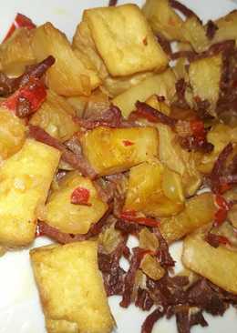 Bacon Tahu Kentang Kecap