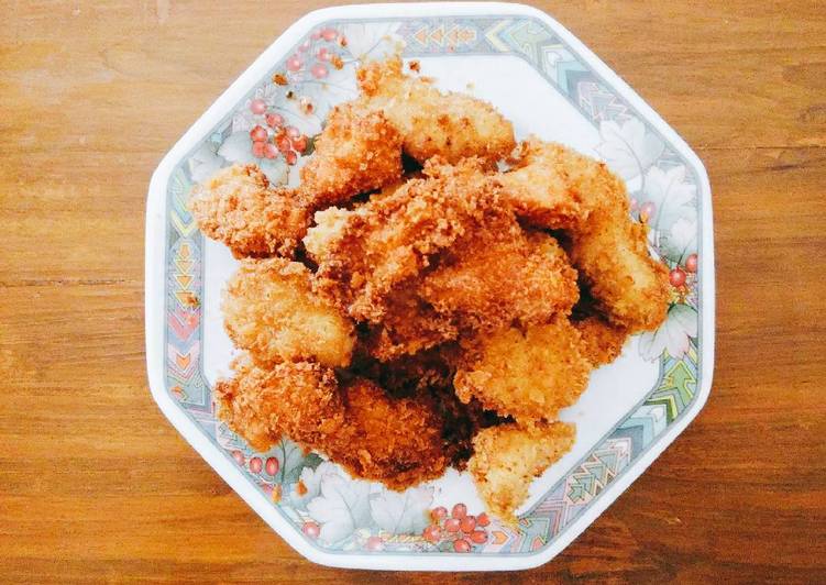 gambar untuk cara membuat CHICKEN KATSU (Ayam Goreng Tepung Roti)