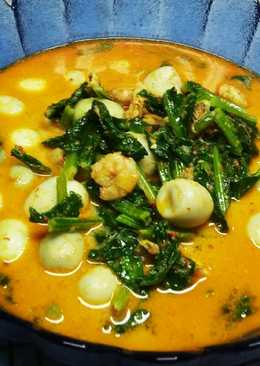 Udang Telur Puyuh Kuah Santan