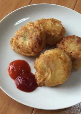 Perkedel Kentang Isi Racik Ham Ayam