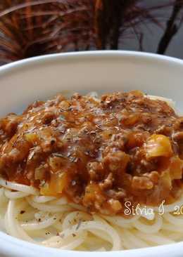 Menu anak 2th+ spaghetti saus home made