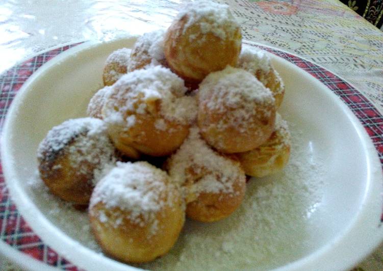 cara membuat Poffertjes Keju Tanpa Ragi