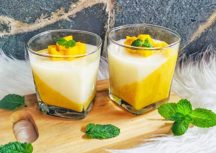 resep makanan Puding Mangga #selasabisa