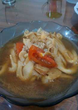 Oseng jamur tiram kuah simpel