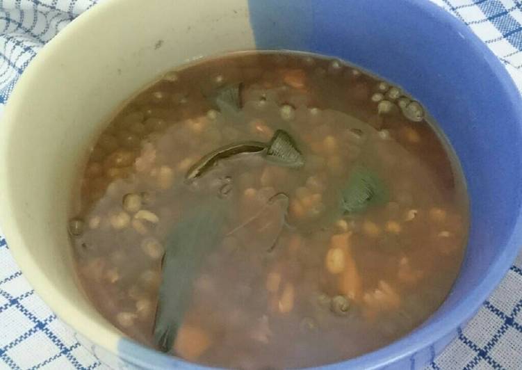 Resep Bubur kacang ijo tanpa santan Dari Lia