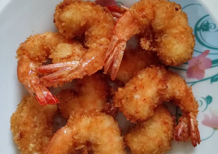 Resep Udang Tempura (tepung roti) Oleh Alya chocolate n cookies