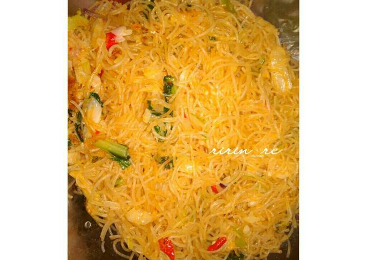 resep Bihun goreng sayur