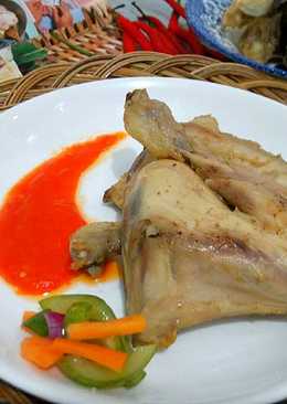 Ayam pop ala rumah makan padang