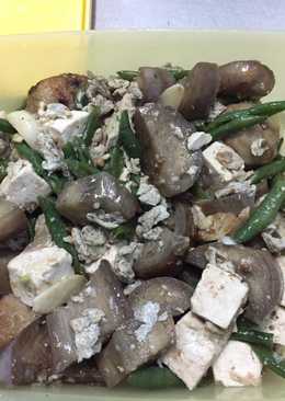 Tumis Terong Kacang Panjang(Menu Diet with Olive Oil)