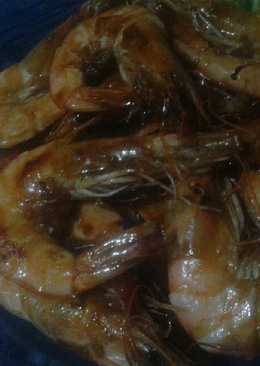 Udang bakar madu