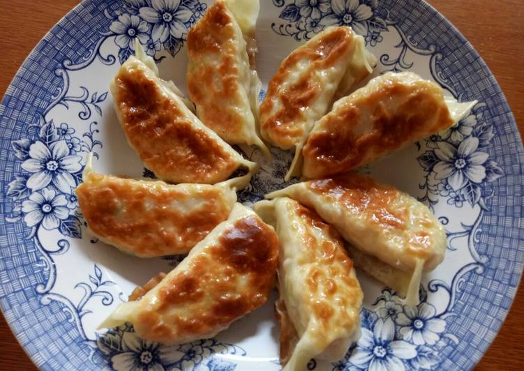 bahan dan cara membuat Kuo Tie (Chinese Dumpling) modif resep