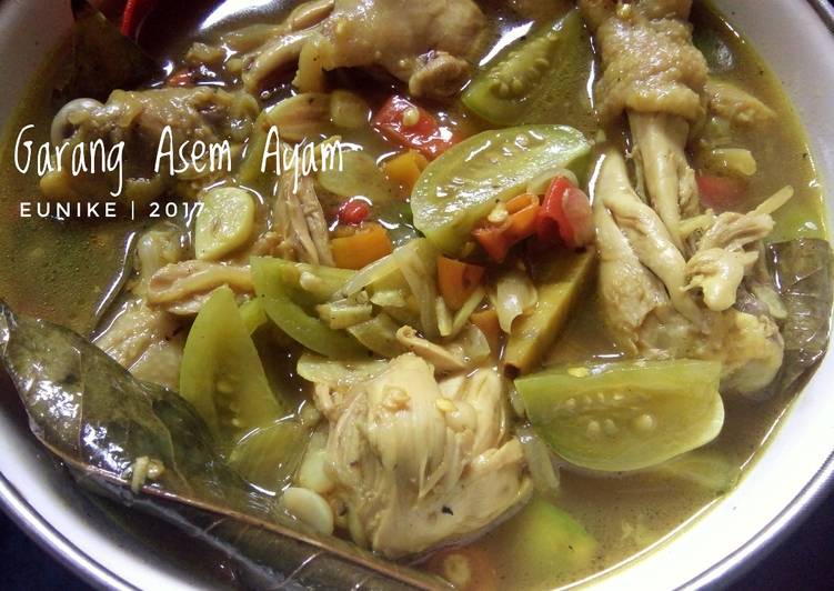 resep makanan Garang Asem No Santan