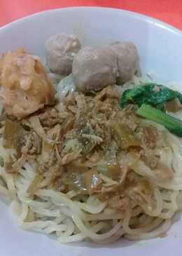 Mie ayam+bakso ayam simple praktis#irittt