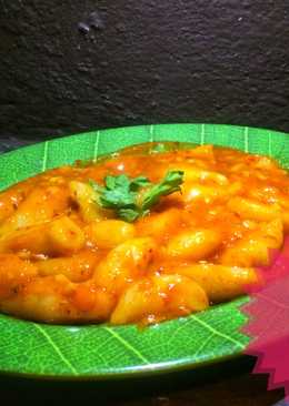 Ttoekbokki / kue beras ala korea