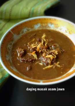 Daging masak asam jawa