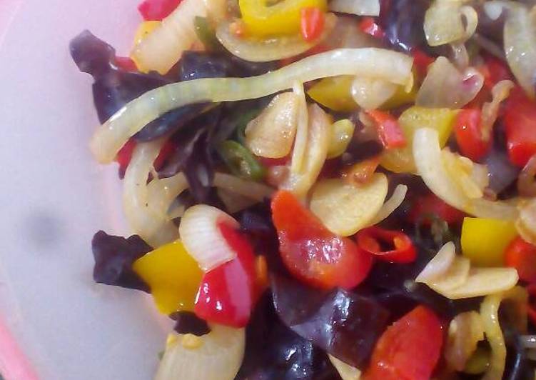 Resep Tumis jamur kuping Dari Bunda_deci