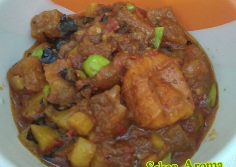 resep Sambel Goreng Krecek Kentang Tahu Pete