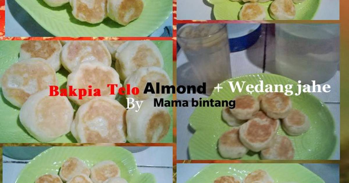 Resep Bakpia Telo Almond