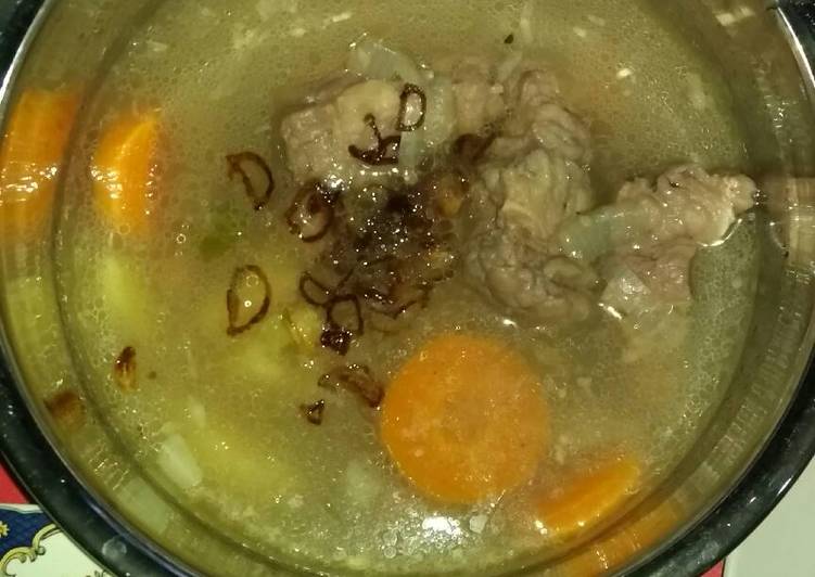 Resep Sup Daging Sapi Kacang Merah Kiriman dari Betry Pujiastuti
