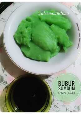 Bubur Sumsum Pandan Tanpa Santan