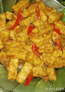 8. Oseng tempe pedas #BikinRamadanBerkesan