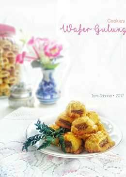 Kue Kering Wafer Gulung