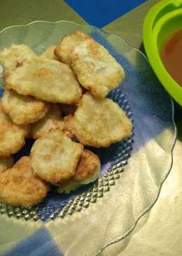 Cireng nasi krispy dgn kuah cuka..