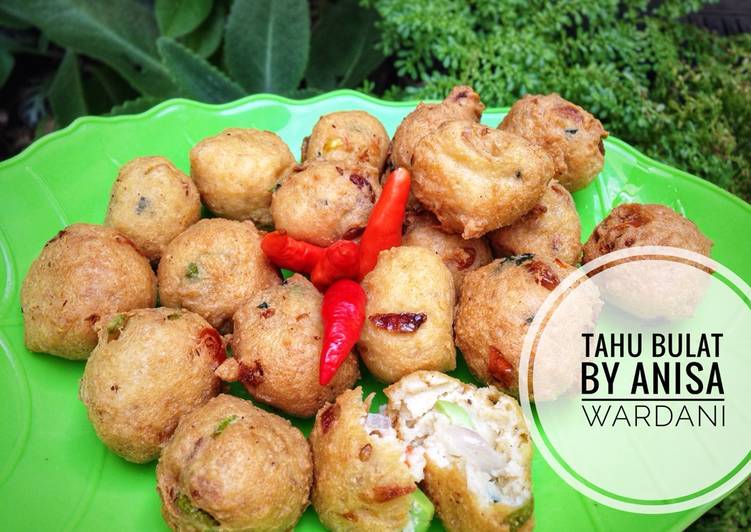 resep lengkap untuk Tahu Bulat