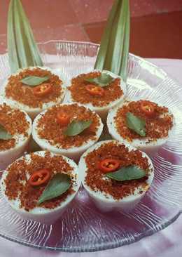 Kue talam abon udang