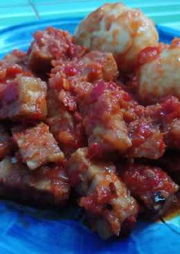 Tempe telor balado